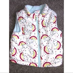 5/$25 Rainbow Puffy Vest